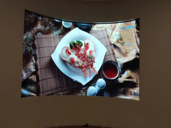 琼结室内P2.5弧形LED屏